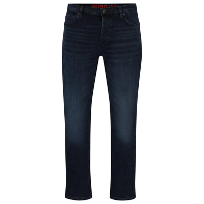 Afbeelding van HUGO Slim fit jeans, Heren, Maat: 36x32, Dark blue ten