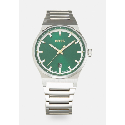 Afbeelding van HUGO BOSS heren Candor horloge HB1514079 in de kleur Zilver