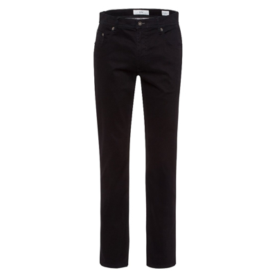 Afbeelding van Brax jeans heren Cooper 5 pocket model wijde fit zwart 34/32