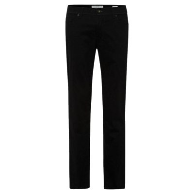 Afbeelding van Brax jeans heren 5 pocket model normale fit zwart effen 42/34