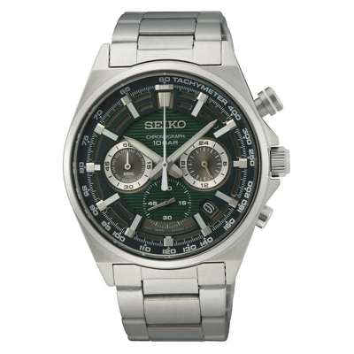 Afbeelding van Seiko SSB405P1 Chronograaf horloge Quartz horloges Zilverkleur