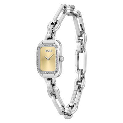 Afbeelding van HUGO Horloge, Dames, Maat: One Size, Silber farbend