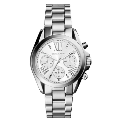 Obrázok používateľa Michael Kors Bradshaw Chronografické hodinky silvercoloured, Dámsky, Veľkosť: One Size, Silver coloured