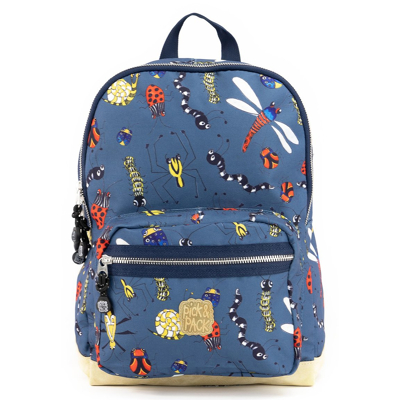 Abbildung von pick &amp; PACK Insect Backpack M Kinderrucksack Tagesrucksack für Kinder, Größe: One Size, Blau