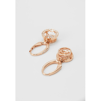 Image de Swarovski Sparkling DROP Boucles d&#039;oreilles, Femme, Taille: One Size, Rose gold