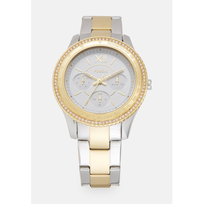 Afbeelding van Fossil ES5107 Stella Sport horloge dameshorloge Zilverkleur