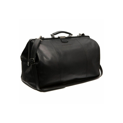Afbeelding van The Chesterfield Brand Corfu Reistas zwart Weekendtas Handbagage