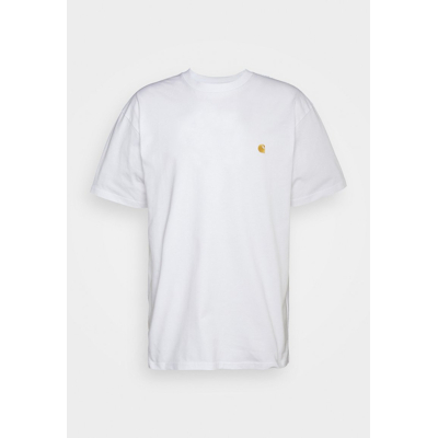 Immagine di Carhartt Wip Maglietta Chase T shirt White/gold Xl uomo