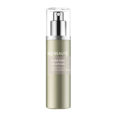 Abbildung von M2 Beauté Ultra Pure Solutions Pearl &amp; Gold Facial Nano Spray 75 Ml
