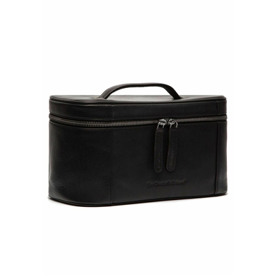 Kuva The Chesterfield Brand Leather Toiletry Bag Black Limone