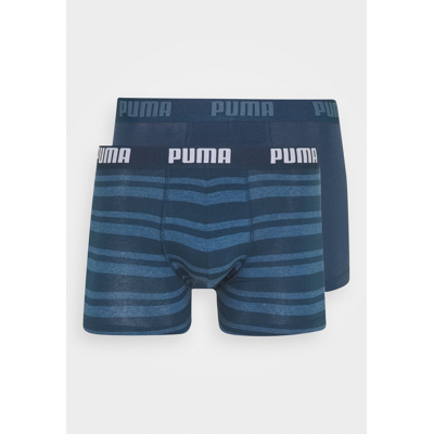 Afbeelding van Puma heren boxershorts 2 pack Blauw Maat: L