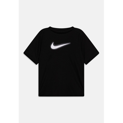 Abbildung von Nike Dri Fit Graphic T Shirt Jungen Schwarz, Weiß, Größe M