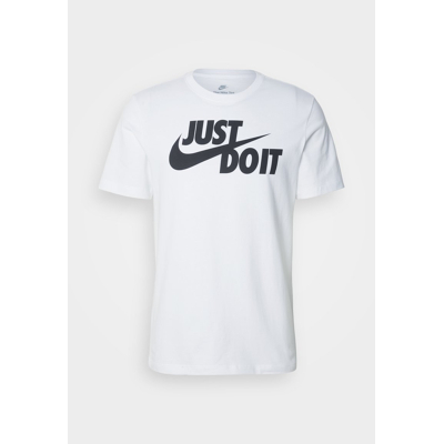 Billede af Nike Sportswear TEE JUST DO IT Tshirts print, Herre, Størrelse: XL, White/black