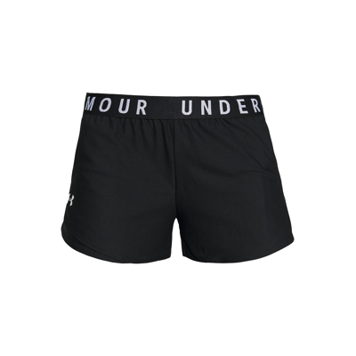 Abbildung von Under Armour Play Up 3.0 Shorts Damen Schwarz, Weiß, Größe L