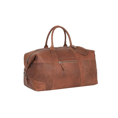 Image de The Chesterfield Brand Leather Weekender Cognac Portsmouth