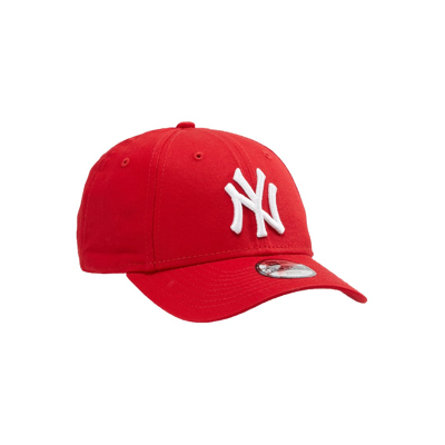 Afbeelding van New Era York Yankees The League Essential 9FORTY Pet Junior Red Rood Petten