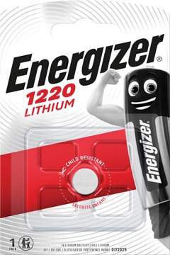 Afbeelding van Energizer knoopcel CR1220, op blister