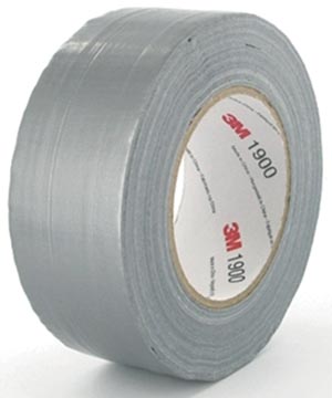 Afbeelding van 3M duct tape 1900, 50 mm x m, zilver
