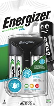 Afbeelding van Energizer Batterijlader Pro Charger, Inclusief 4 X Aa Batterij, Op Blister
