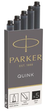 Afbeelding van Inktpatroon Parker Quink permanent zwart