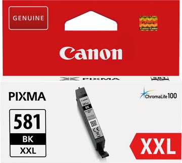 Afbeelding van Canon CLI 581XXL BK Inktcartridge Zwart Extra hoge capaciteit