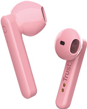 Afbeelding van Trust Primo Touch Wireless Earphones Pink