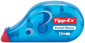 Afbeelding van Tipp Ex Pocket Mouse correctieroller 4,2 mm x 10 m (2 stuks)