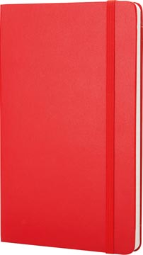 Afbeelding van Notitieboek Moleskine pocket 90x140mm lijn hard cover rood