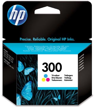 Afbeelding van HP 300 (CC643EE) Inktcartridge 3 kleuren