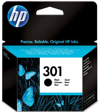 Afbeelding van HP 301 Inktcartridge Zwart