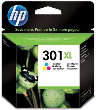 Afbeelding van CH564EE HP DJ1050 INK COLOR HC HP301XL 6ml (330 Pag.)