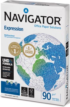 Afbeelding van Navigator Expression presentatiepapier ft A3, 90 g, pak van 500 vel