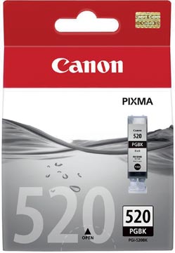 Afbeelding van CANON PGI 520BK Zwart inktcartridge