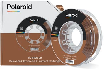 Afbeelding van Polaroid 3d Universal Deluxe Silk Pla Filament, 250 G, Brons Filament