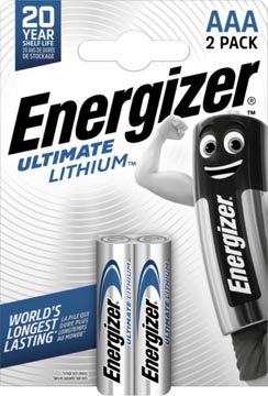 Afbeelding van Energizer Batterij AAA Photo Ultimate Lithium / L92 (2) (12)
