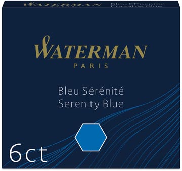 Afbeelding van Inktpatroon Waterman internationaal Florida blauw