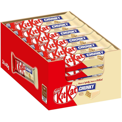 Afbeelding van KitKat Chunky White 40 gram Doos 24 stuks