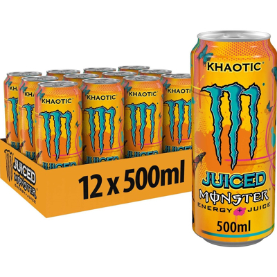 Afbeelding van Monster Energy Juiced Khaotic (12 x 500 ml)