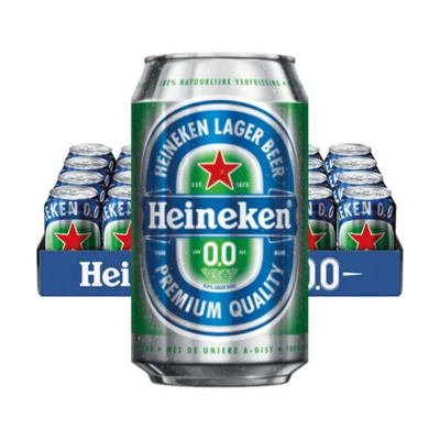Afbeelding van Heineken 0.0 Alcoholvrij (24 x 330 ml)