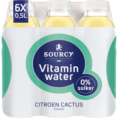 Afbeelding van Sourcy Vitaminwater 6x50cl