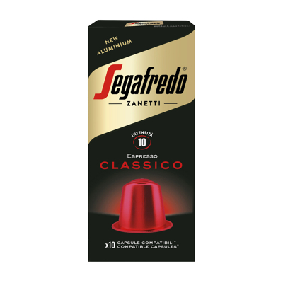 Afbeelding van Segafredo Espresso Classico 10 cups Nespresso compatibel