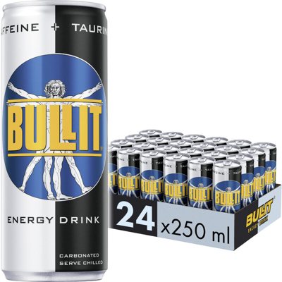 Afbeelding van Bullit Energy Drink 24x25cl