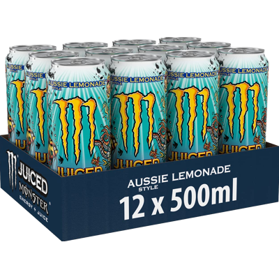 Afbeelding van Monster Energy Juiced Aussie Lemonade (12 x 500 ml)