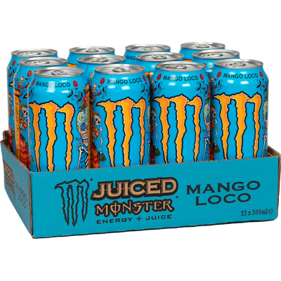 Afbeelding van Monster Energy Juiced Mango Loco (12 x 500 ml)