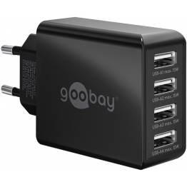 Afbeelding van Goobay Oplader Dubbel USB