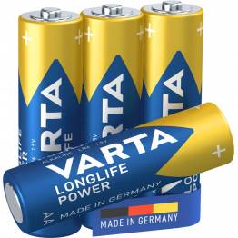 Bilde av Varta alkaliske AA batterier 4 stk