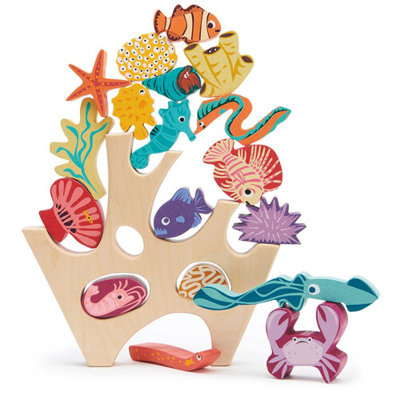 Afbeelding van Tender leaf toys stapelspeelgoed zeedieren