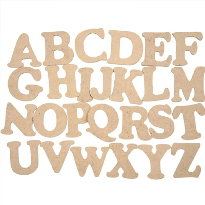 Afbeelding van Creativ company houten abc letters 26st