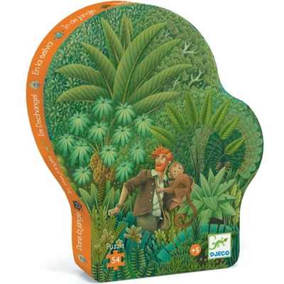 Afbeelding van Djeco puzzel in de jungle (54st)