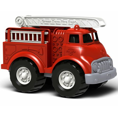 Image de Green Toys Feuerwehrauto Voiture miniature pour enfants, Taille: One Size, Multicoloured